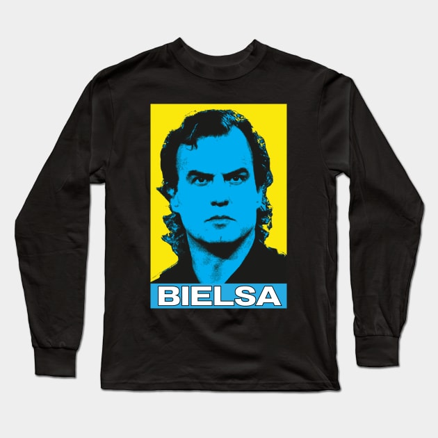 Loco Bielsa - 02 Long Sleeve T-Shirt by RubenRomeroDG